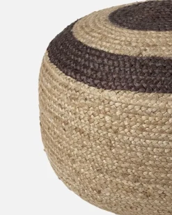 Marimekko Melooni Jute Pouf<Woman Home Decor