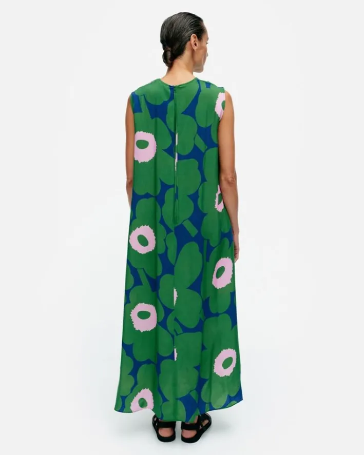 Marimekko Migot Unikko Cupro Dress<Woman Printed Fabrics