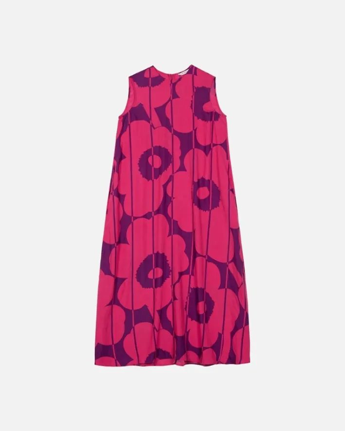 Marimekko Migot Vesi Unikko Dress<Woman Printed Fabrics
