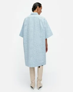 Marimekko Mitta Mini Piirto Unikko Cotton Dress<Woman Dresses