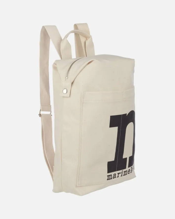 Marimekko Mono Backpack Solid Backpack<Woman Canvas Bags