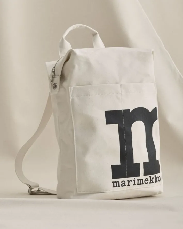 Marimekko Mono Backpack Solid Backpack<Woman Canvas Bags