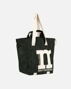Marimekko Mono City Tote Piirto Unikko<Woman Canvas Bags