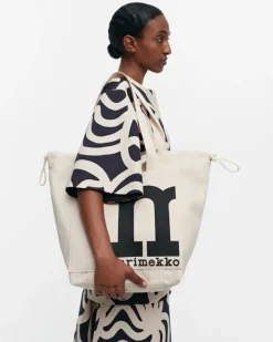 Marimekko Mono City Tote Solid<Woman Canvas Bags
