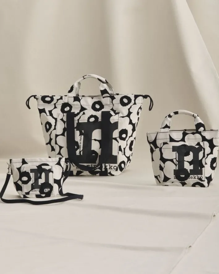 Marimekko Mono City Tote Unikko<Woman Canvas Bags