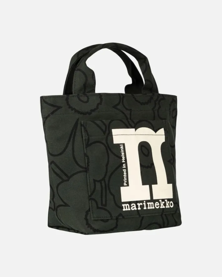 Marimekko Mono Mini Tote Piirto Unikko<Woman Canvas Bags