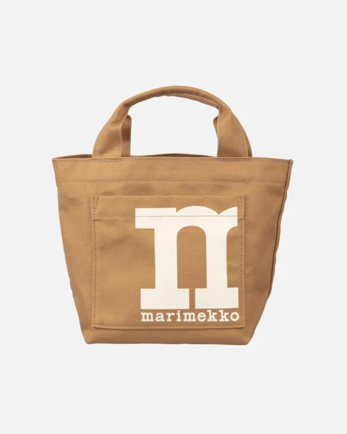 Marimekko Mono Mini Tote Solid<Woman Canvas Bags