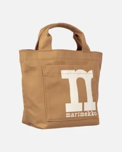 Marimekko Mono Mini Tote Solid<Woman Canvas Bags
