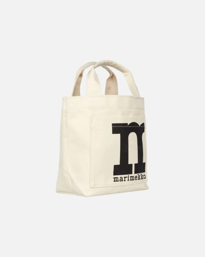 Marimekko Mono Mini Tote Solid<Woman Canvas Bags