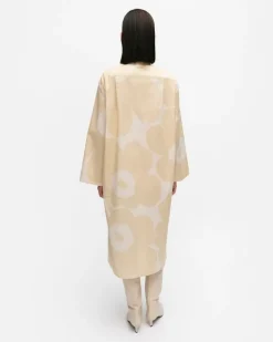 Marimekko Monokromi Unikko Cotton Dress<Woman Dresses