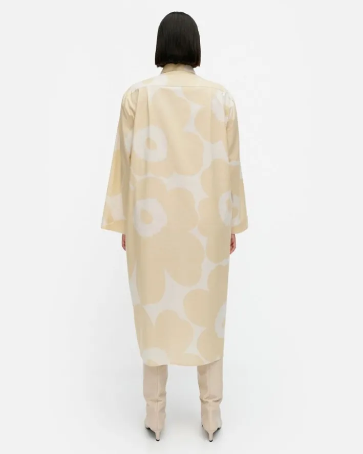 Marimekko Monokromi Unikko Cotton Dress<Woman Dresses