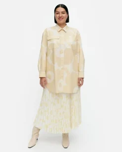 Marimekko Mystiikka Unikko Cotton Shirt<Woman Tops & Tunics