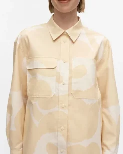 Marimekko Mystiikka Unikko Cotton Shirt<Woman Tops & Tunics