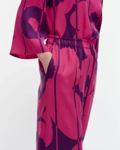 Marimekko Oanet Vesi Unikko Trousers<Woman Trousers