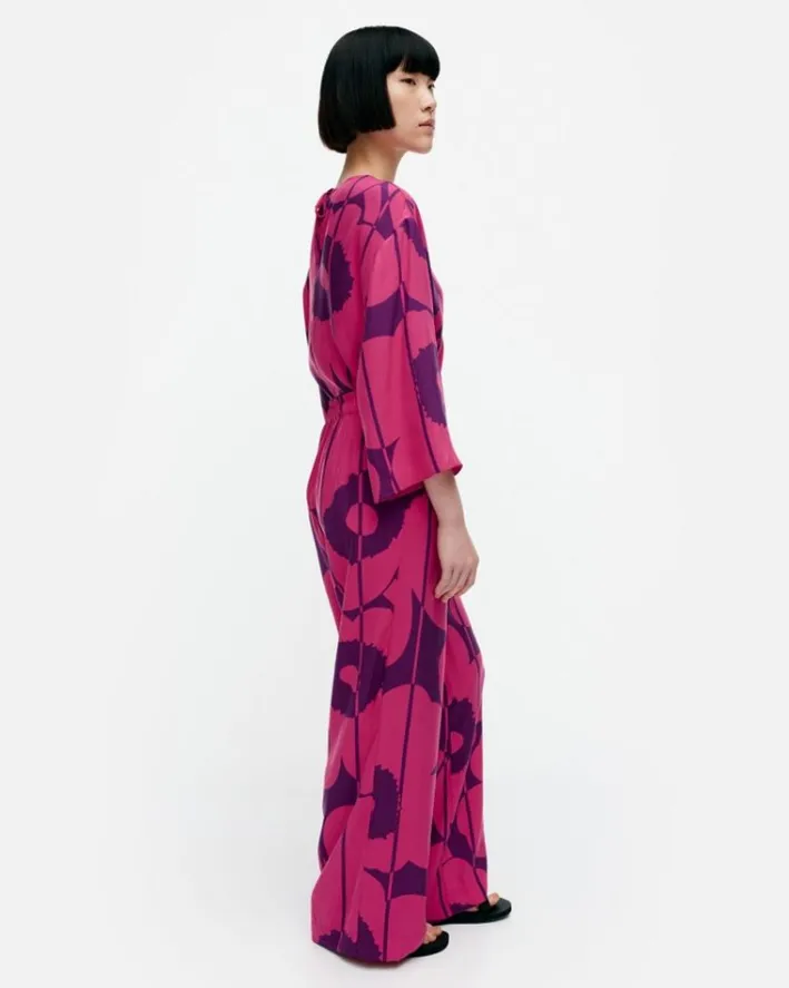 Marimekko Oanet Vesi Unikko Trousers<Woman Trousers