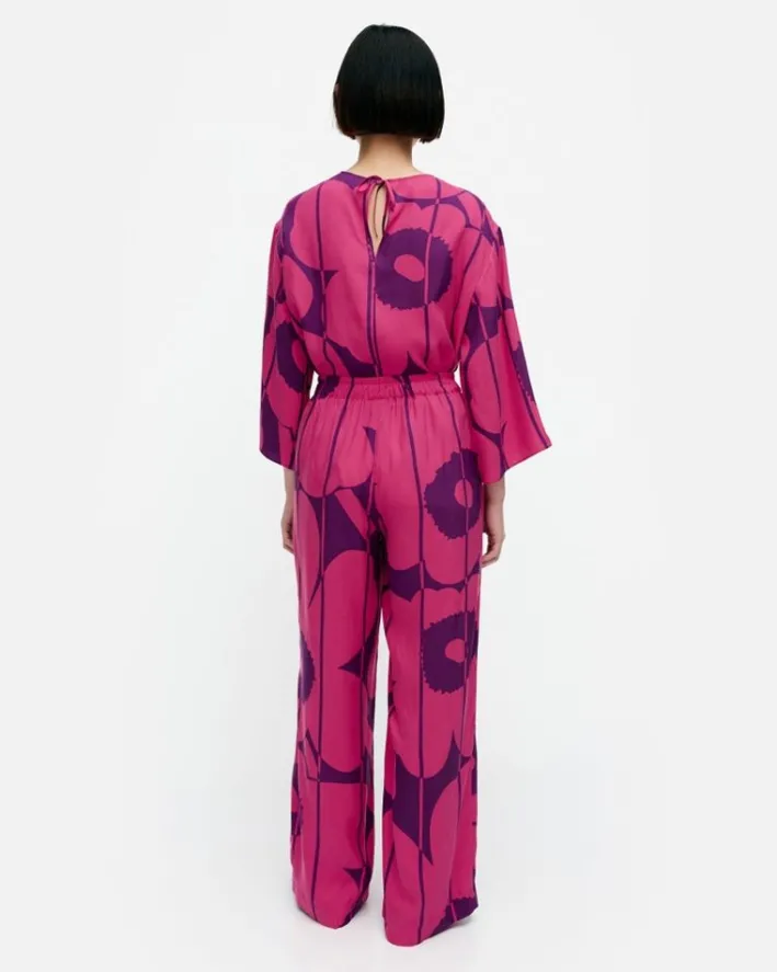 Marimekko Oanet Vesi Unikko Trousers<Woman Trousers