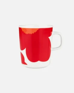 Marimekko Oiva / Iso Unikko 60Th Anniversary Mug 2,5Dl<Woman Kitchen & Dining