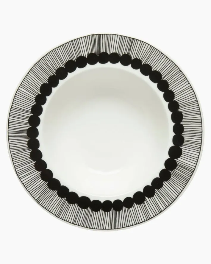 Marimekko Oiva / Siirtolapuutarha Deep Plate 20 Cm<Woman Kitchen & Dining