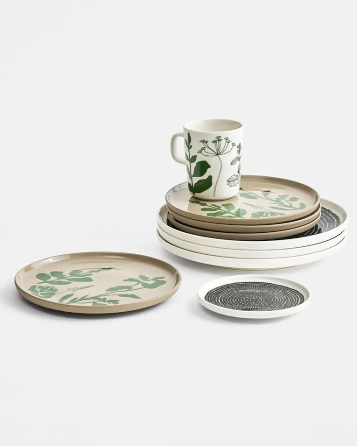 Marimekko Oiva / Siirtolapuutarha Plate 13,5 Cm<Woman Kitchen & Dining