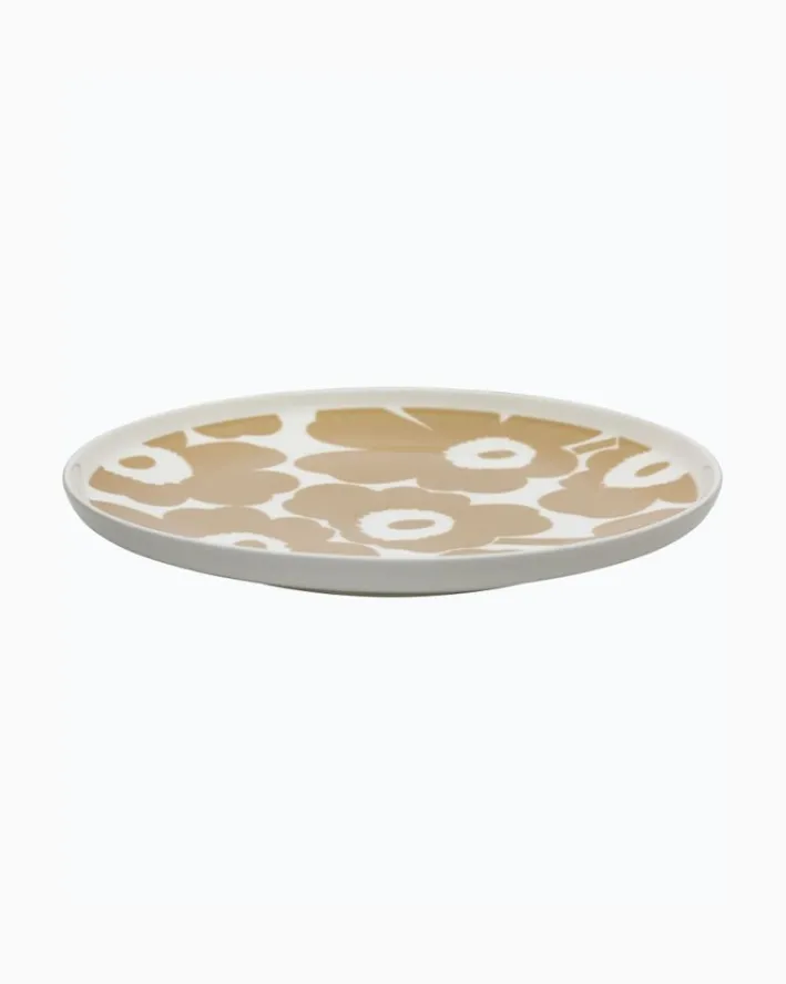 Marimekko Oiva / Unikko Plate 25 Cm<Woman Kitchen & Dining
