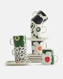 Marimekko Oiva / Unikko 60Th Anniversary Mug 2,5 Dl<Woman Kitchen & Dining