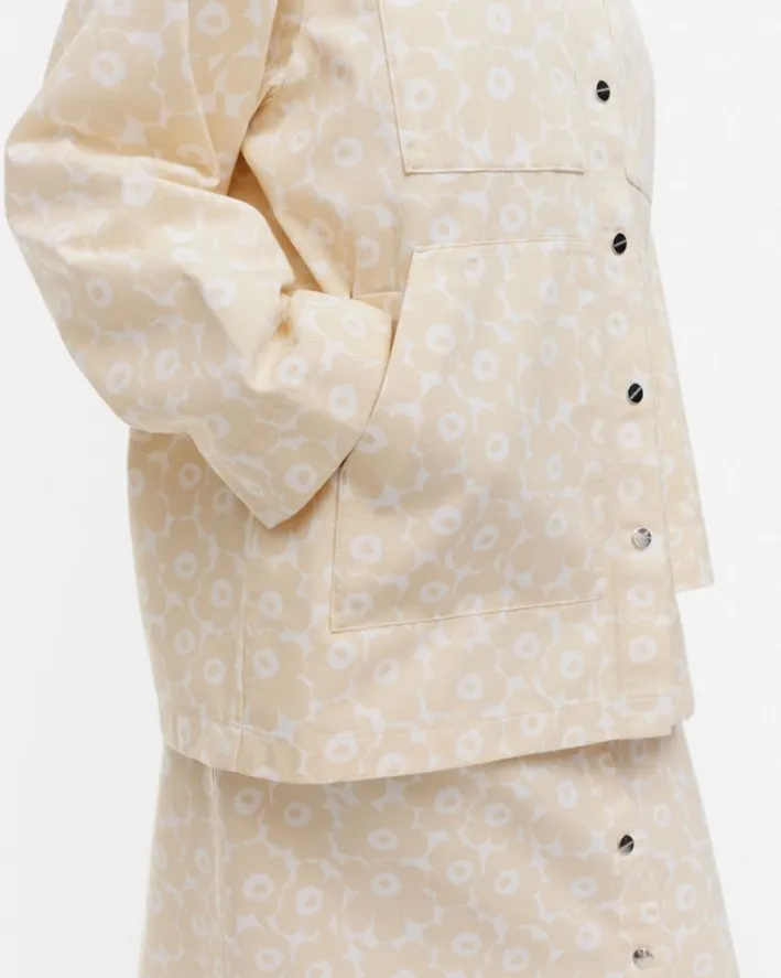 Marimekko Paluu Unikko Cotton Overshirt<Woman Tops & Tunics
