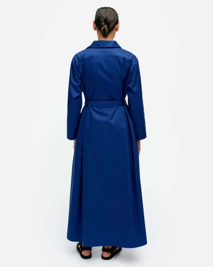 Marimekko Perenna Solid Cotton Poplin Dress<Woman Dresses