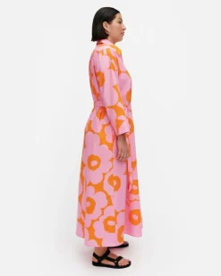 Marimekko Perenna Unikko Cotton Poplin Dress<Woman Dresses
