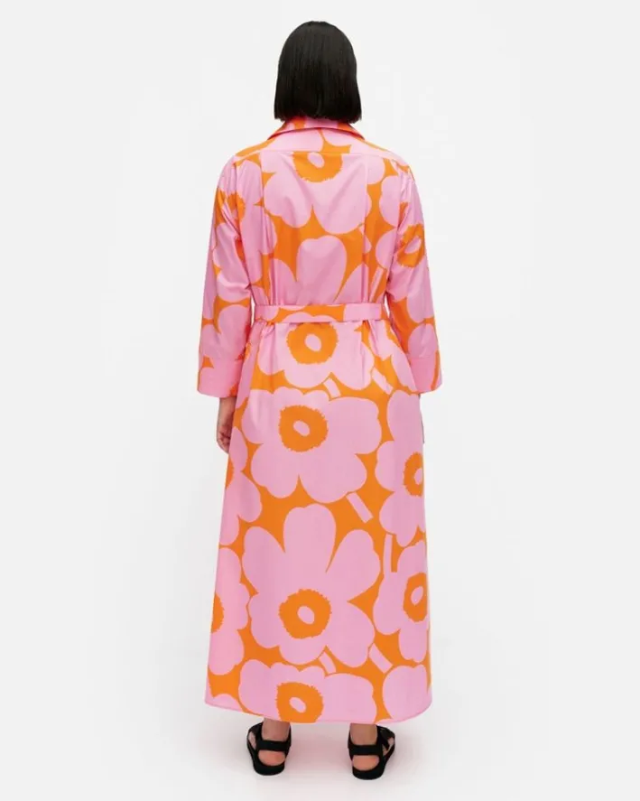 Marimekko Perenna Unikko Cotton Poplin Dress<Woman Dresses