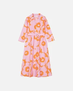 Marimekko Perenna Unikko Cotton Poplin Dress<Woman Dresses