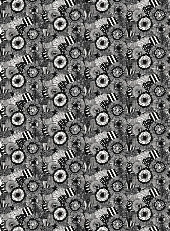 Marimekko Pieni Siirtolapuutarha Cotton Fabric<Woman Printed Fabrics