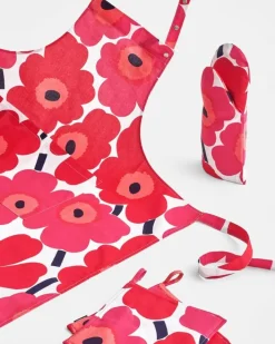 Marimekko Pieni Unikko Apron<Woman Kitchen & Dining