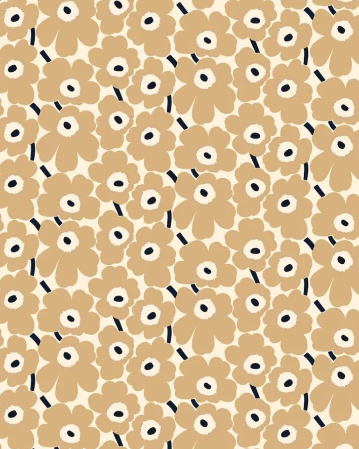 Marimekko Pieni Unikko Cotton Fabric<Woman Printed Fabrics