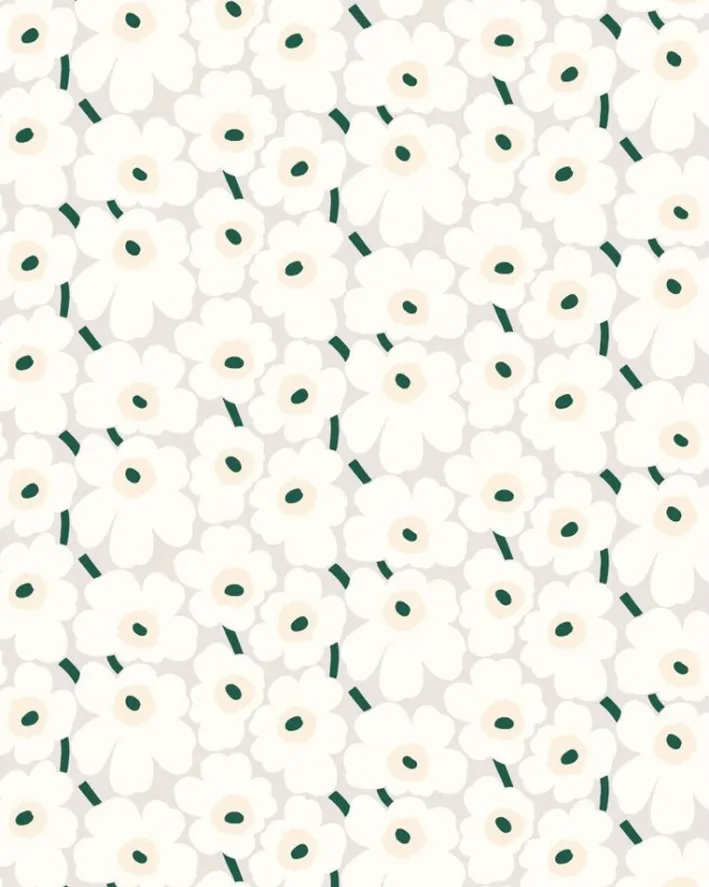 Marimekko Pieni Unikko Cotton Fabric<Woman Printed Fabrics