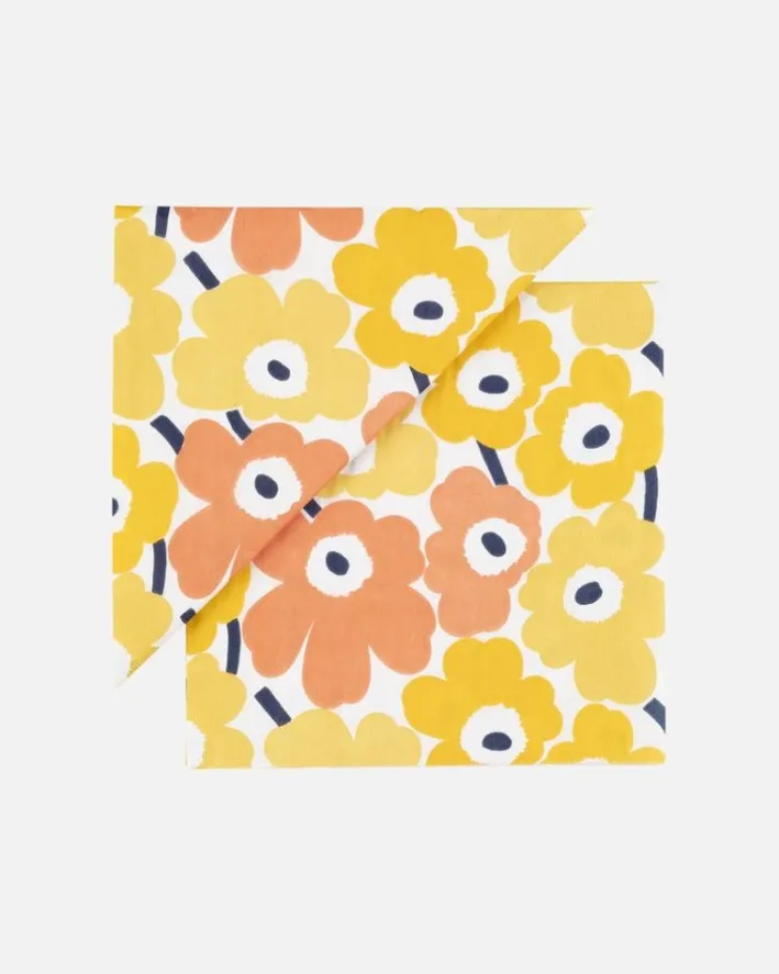 Marimekko Pieni Unikko Paper Napkin 25X25Cm<Woman Kitchen & Dining