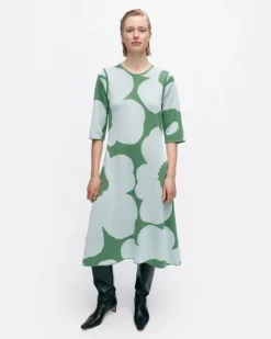 Marimekko Pointti Unikko Knitted Wool Dress<Woman Dresses