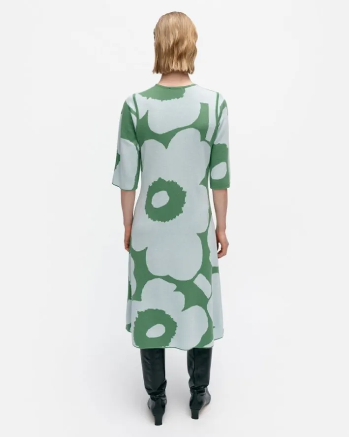 Marimekko Pointti Unikko Knitted Wool Dress<Woman Knits & Sweaters