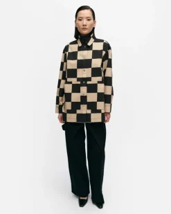 Marimekko Potenssi Kukko Ja Kana Cotton Overshirt<Woman Tops & Tunics
