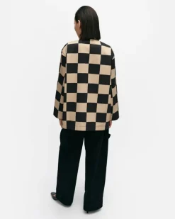 Marimekko Potenssi Kukko Ja Kana Cotton Overshirt<Woman Tops & Tunics