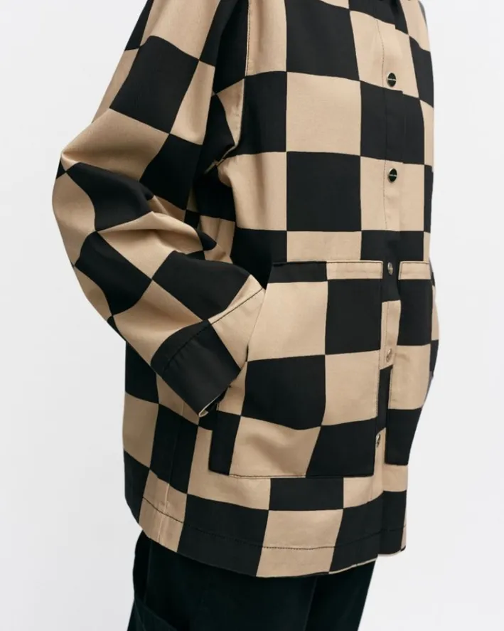 Marimekko Potenssi Kukko Ja Kana Cotton Overshirt<Woman Tops & Tunics