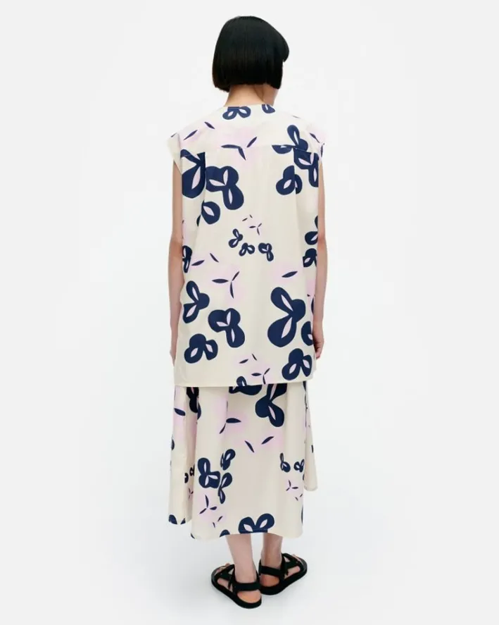 Marimekko Pudas Poiminto Cotton Poplin Tunic<Woman Tops & Tunics