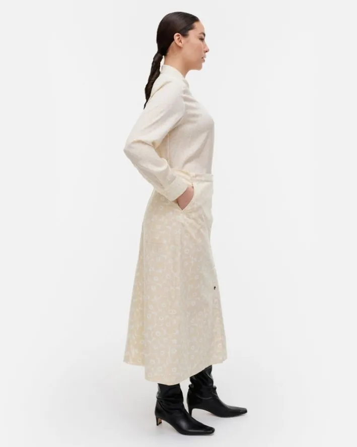 Marimekko Puoli Unikko Cotton Skirt<Woman Skirts