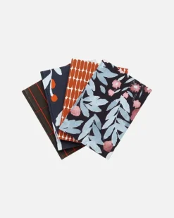 Marimekko Random Assortment Notebook A5 Varying Colors & Patterns<Woman Home Decor