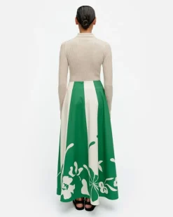 Marimekko Ronsy Nokturno Cotton Skirt<Woman Skirts