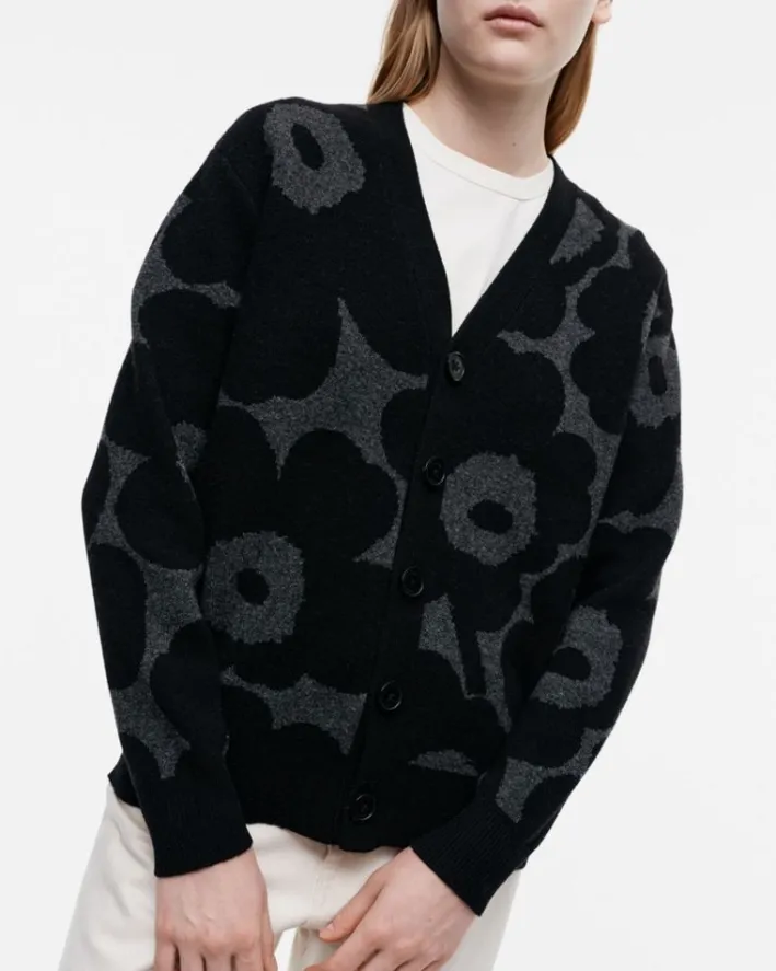 Marimekko Sif Unikko Wool Cardigan<Woman Tops & Tunics