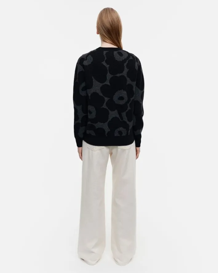 Marimekko Sif Unikko Wool Cardigan<Woman Knits & Sweaters
