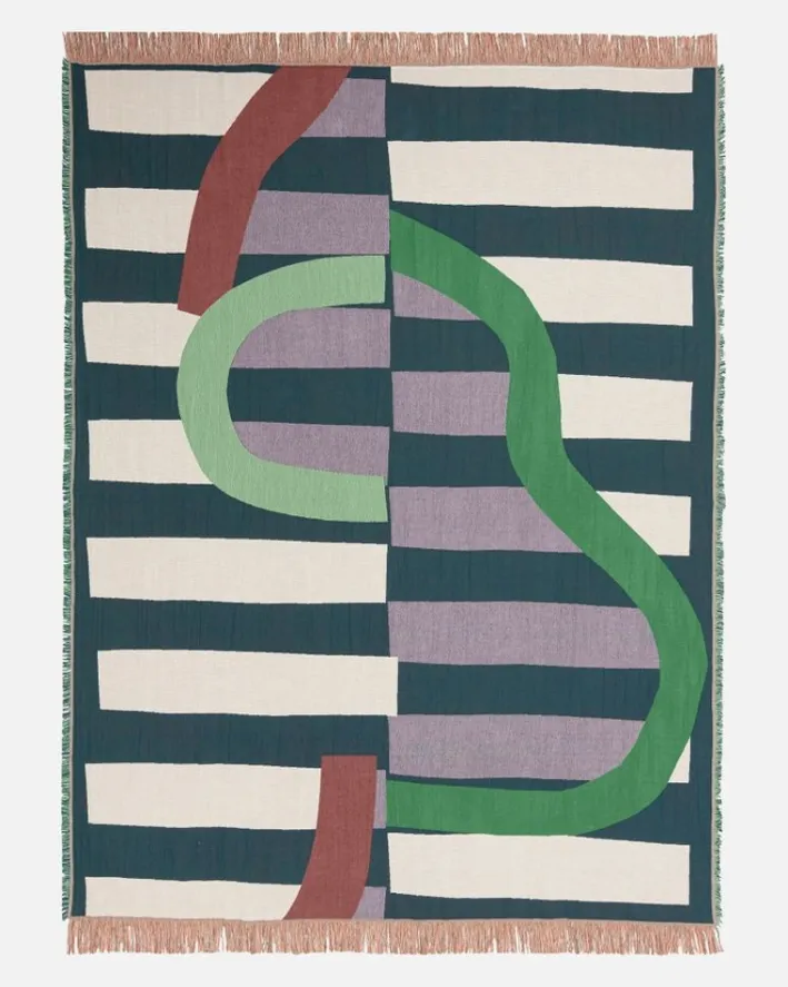Marimekko Siirto Blanket 140X180 Cm<Woman Home Decor