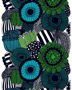Marimekko Siirtolapuutarha Acrylic-Coated Cotton Fabric<Woman Printed Fabrics