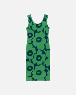 Marimekko Simpukka Unikko Rib Dress<Woman Dresses