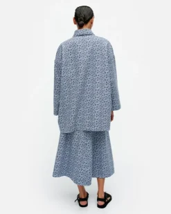 Marimekko Sumu Unikko Cotton Overshirt<Woman Tops & Tunics